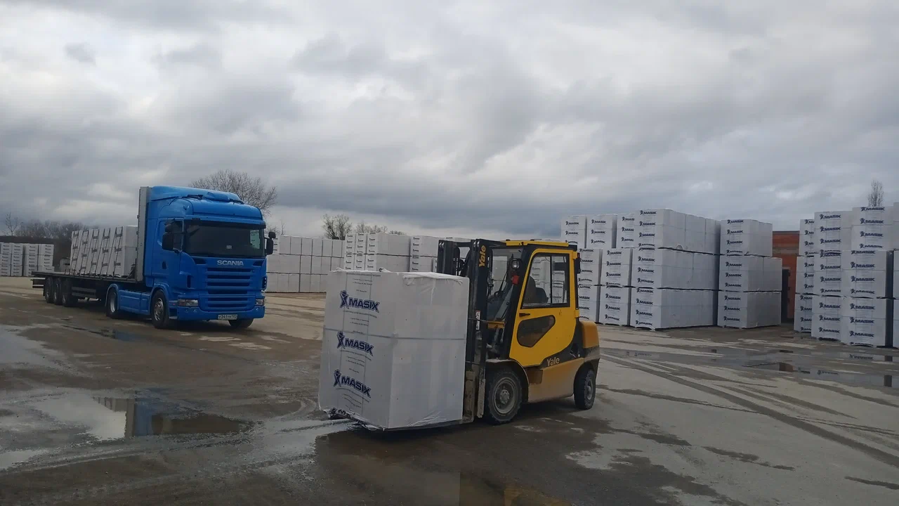 Газобетон Masix D500 625x250x250